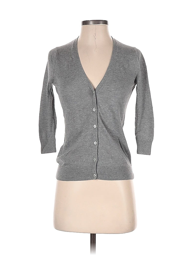 Old Navy Color Block Solid Gray Cardigan Size XS - 57% off | thredUP