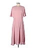 Shein 100% Polyester Solid Pink Casual Dress Size 8 - 10 - photo 1