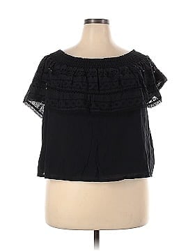Sofia Collections Short Sleeve Blouse (view 1)