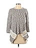 Style&Co Chevron-herringbone Gray Pullover Sweater Size P (petite) - photo 1