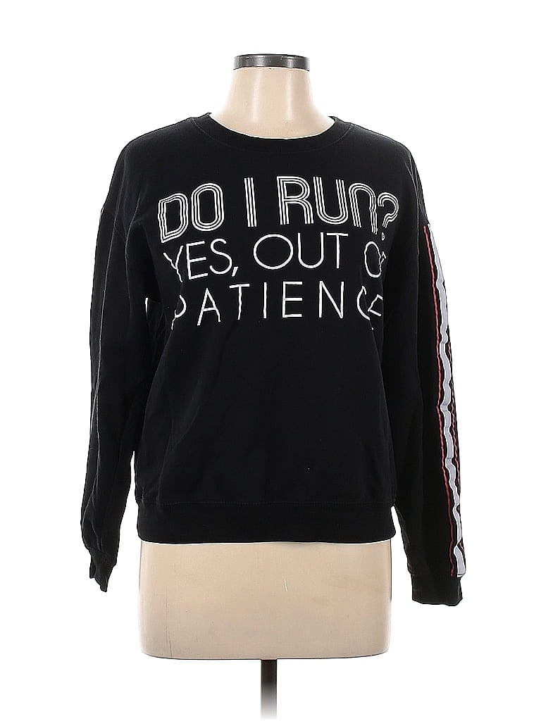 Pre-owned Wound Up Sweatshirt In Black