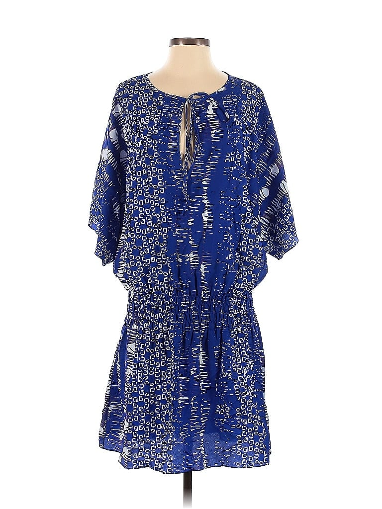 Les Petites... Collection 100% Polyester Blue Casual Dress Size S - photo 1