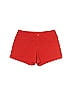 Athleta Solid Hearts Red Athletic Shorts Size 4 - photo 1