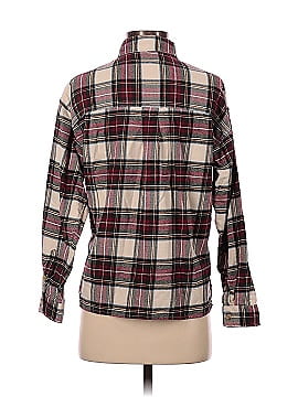 Madewell Flannel Shirt-Jacket in Tartan Plaid (view 2)
