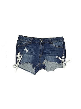 Wax Jean Denim Shorts (view 1)