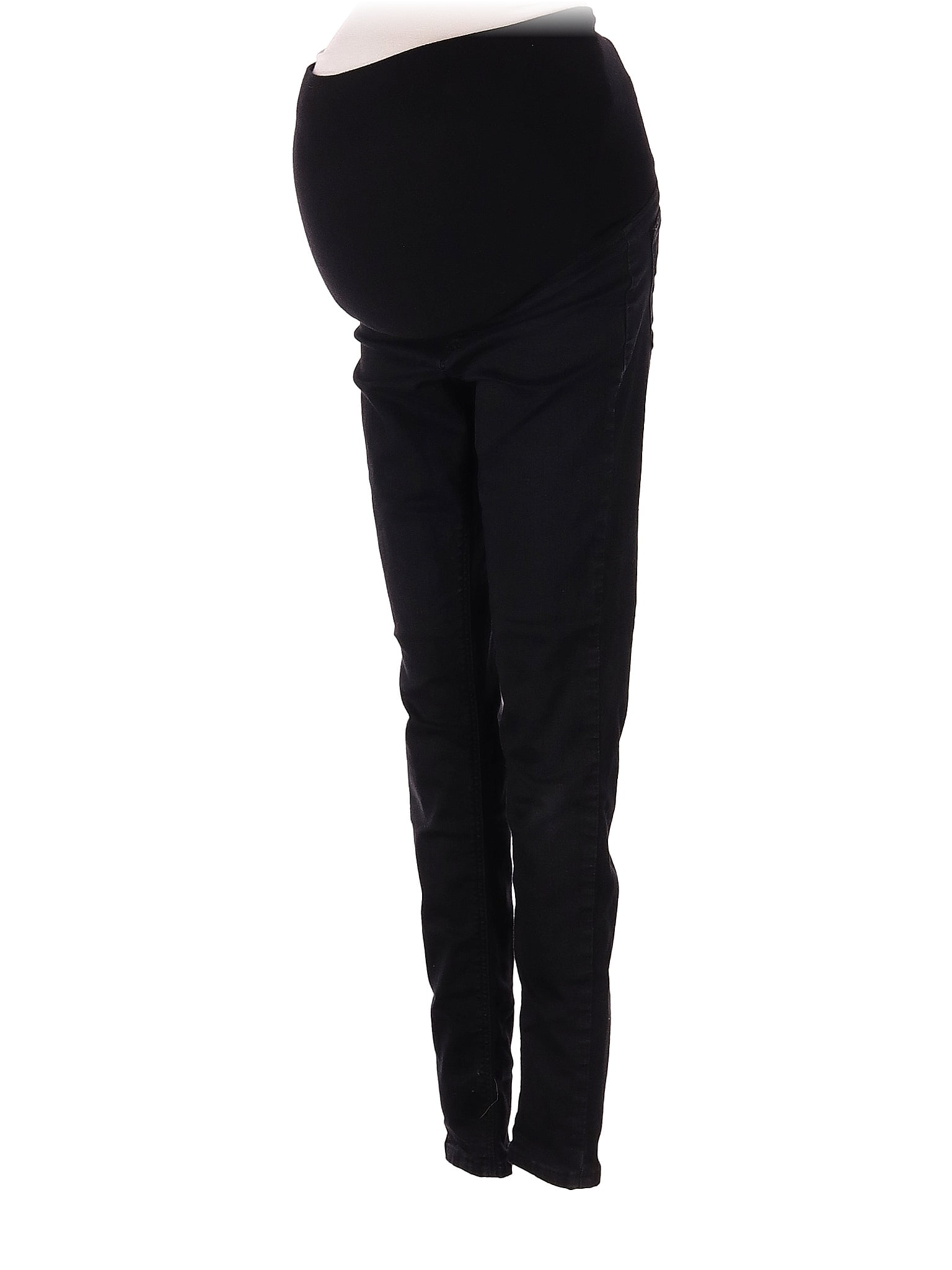 Topshop maternity pull-on black pants size 10