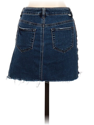 Sky and Sparrow Denim Skirt (view 2)