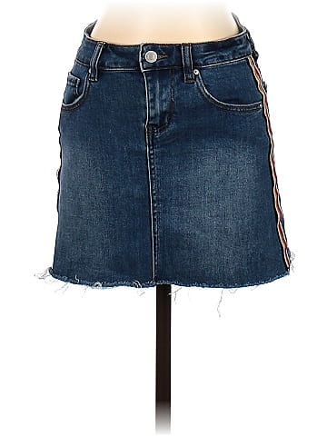 Sky and Sparrow Denim Skirt (view 1)