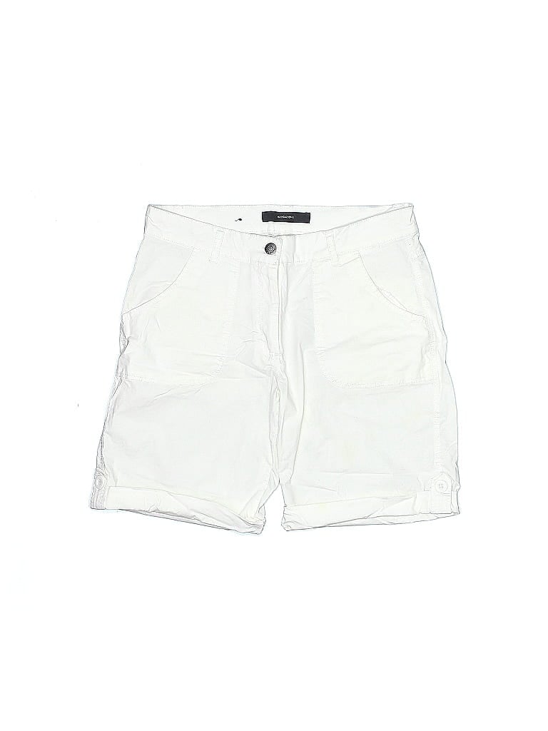 Navigazione Solid White Denim Shorts Size 38 (EU) - photo 1