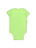 Rabbit Skins 100% Cotton Green Short Sleeve Onesie 9-12 MO / 12 MO - photo 2