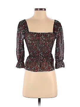 Topshop Long Sleeve Blouse (view 1)