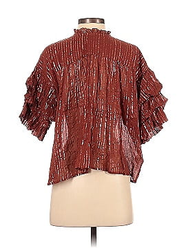 Ulla Johnson Short Sleeve Blouse (view 2)