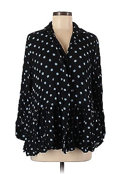 Zara Long Sleeve Button-Down Shirt (view 1)