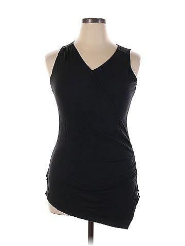 GAIAM Solid Black Active T-Shirt Size XL - 39% off