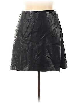Theory Leather Skirt (view 1)