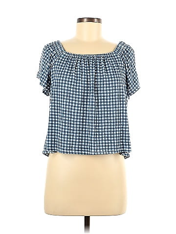 Belle By Belldini Short Sleeve Blouse - front