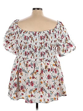 BLOOMCHIC Short Sleeve Blouse (view 2)