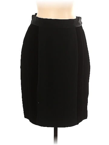 Black Tie Oleg Cassini Casual Skirt (view 1)