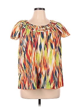 Art and Soul Short Sleeve Blouse (view 1)