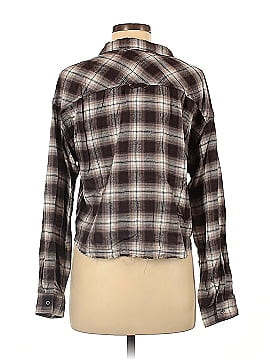 Hippie Rose Long Sleeve Button-Down Shirt (view 2)