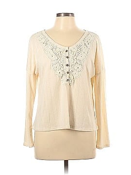 Love on a Hanger Long Sleeve Blouse (view 1)