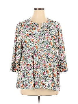 Jones New York Long Sleeve Blouse (view 1)