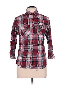 Superdry 3/4 Sleeve Button-Down Shirt (view 1)