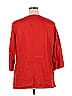 Jones New York Signature 100% Linen Red Long Sleeve Blouse Size 1X (Plus) - photo 2