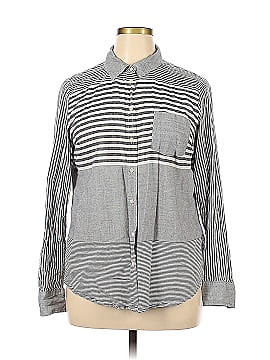 Merona Long Sleeve Button-Down Shirt (view 1)