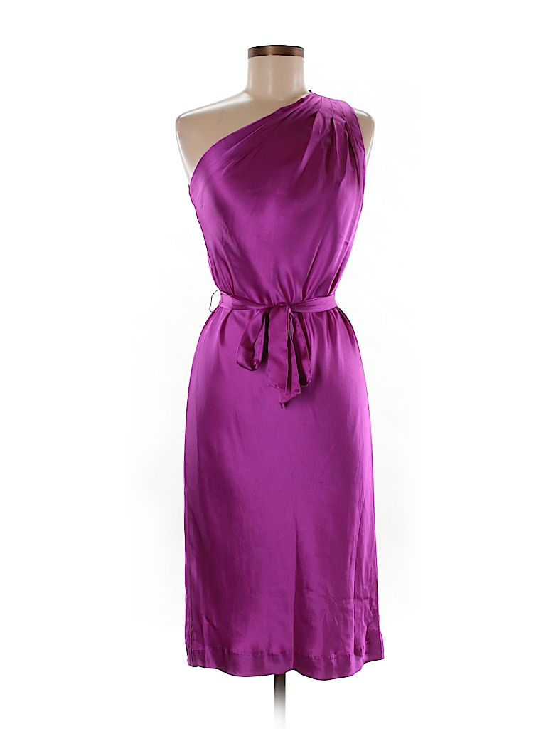 Banana Republic 100% Silk Solid Pink Silk Dress Size 6 - 83% off | thredUP
