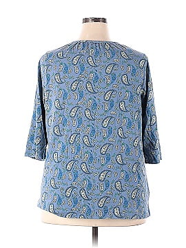 Belle By Kim Gravel 3/4 Sleeve Blouse (view 2)