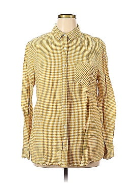 Banana Republic Factory Store Long Sleeve Button-Down Shirt (view 1)