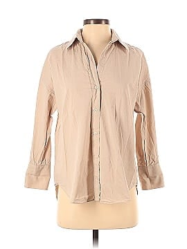 Zara Long Sleeve Button-Down Shirt (view 1)