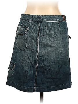 7 For All Mankind Denim Skirt (view 2)
