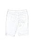 Eric Casual Solid White Denim Shorts Size 12 - photo 2