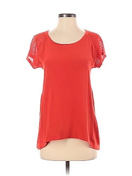 Cluny Short Sleeve Silk Top (view 1)