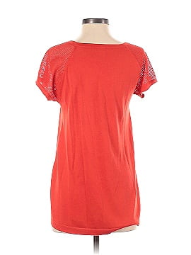 Cluny Short Sleeve Silk Top (view 2)
