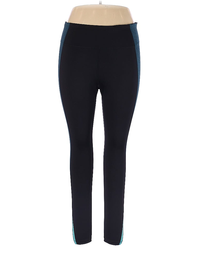 Tek Gear Black Blue Active Pants Size XXL 55 off thredUP