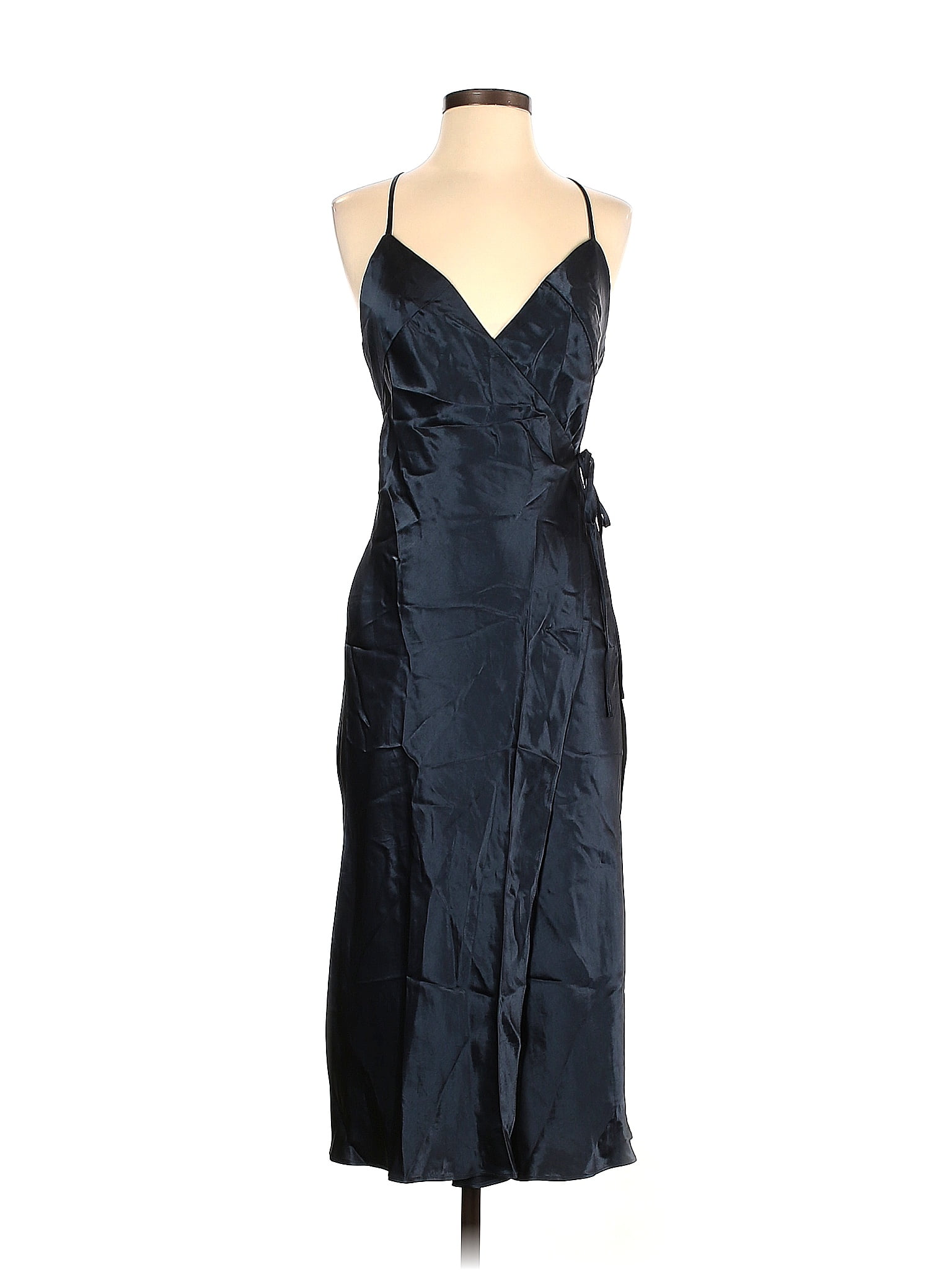 Robe Grecque En Satin A.B.S. Allen Schwartz - Taille 8 - Neuve (sans étiquette) - Coloris Pastèque - Collection NORDSTROM