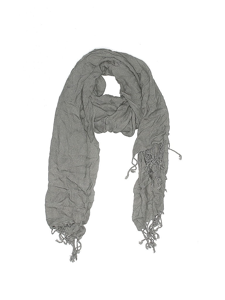 Pashmina Solid Gray Scarf One Size - photo 1