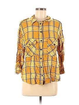 Sanctuary 3/4 Sleeve Button-Down Shirt (view 1)