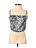 Polly 100% Polyester Silver Sleeveless Top Size 2 - photo 1