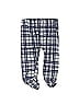 Perry Ellis Checkered-gingham Grid Plaid Blue Casual Pants Size 9 mo - photo 2
