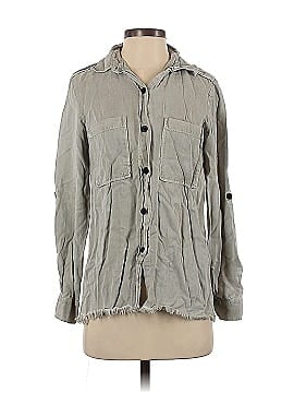 Zara Long Sleeve Button-Down Shirt (view 1)