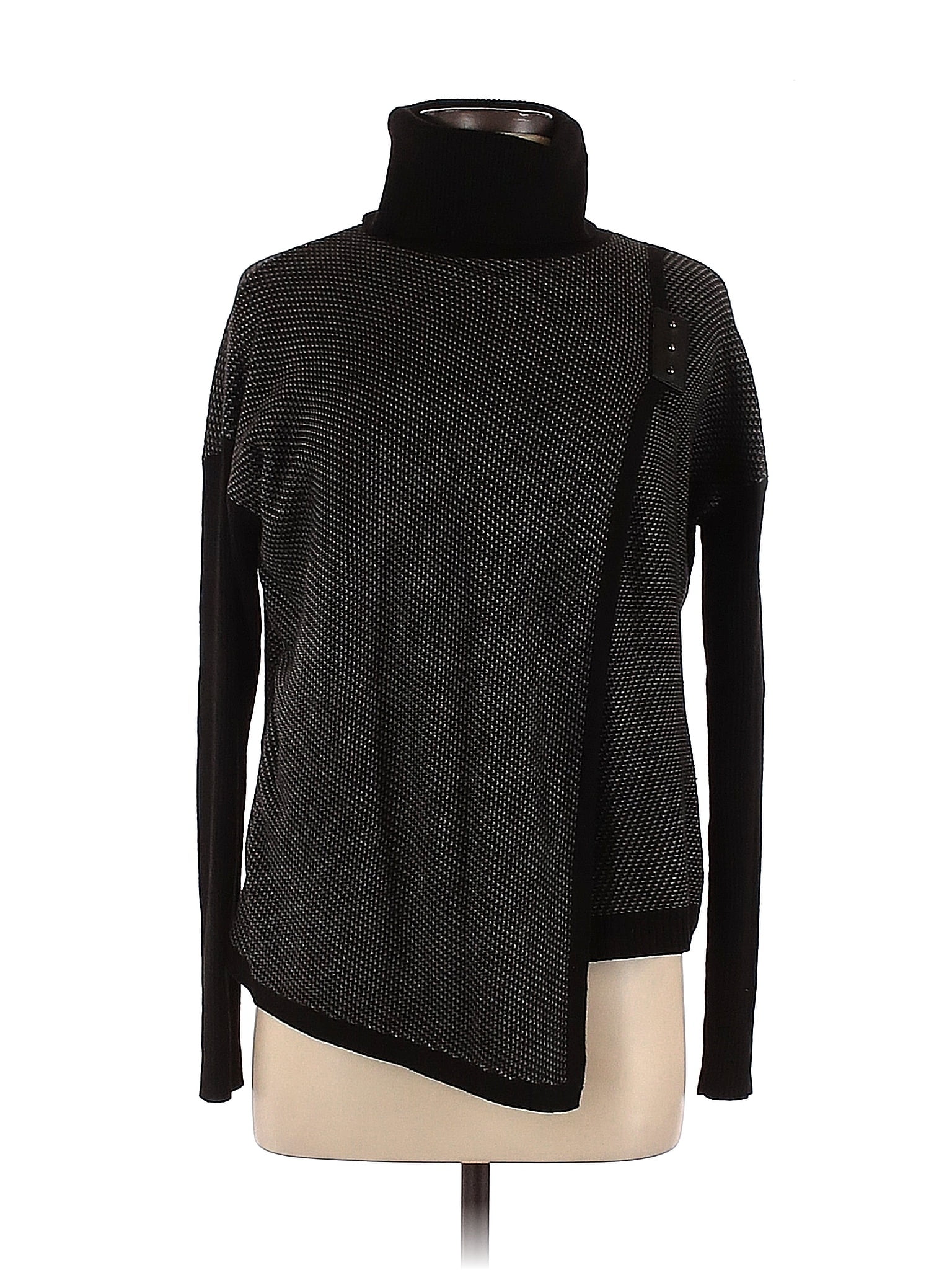 Ivanka Trump 100 Acrylic Black Turtleneck Sweater Size M 75 off