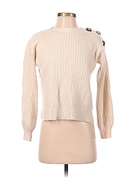 Madewell Boatneck Button-Shoulder Sweater (view 1)