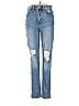 Madewell Hearts Blue Jeans Size 23 waist - photo 1
