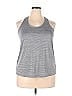 Athletic Works 100% Polyester Gray Active Tank Size XXL - photo 1