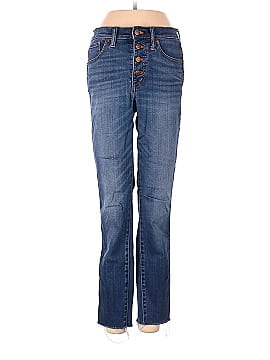Madewell 10" High-Rise Skinny Crop Jeans: Button-Front TENCEL&trade; Denim Edition (view 1)