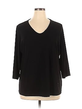 Dennis by Dennis Basso Long Sleeve Blouse (view 1)